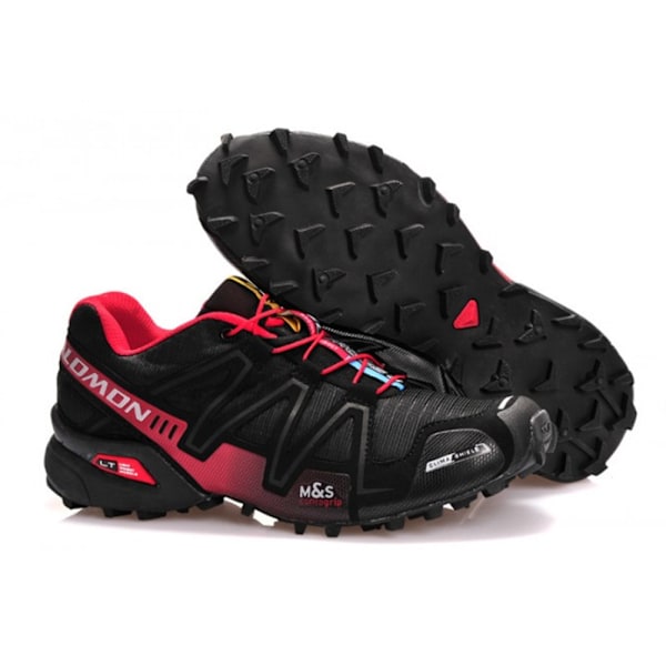 Salomon Speedcross 3 Löparskor Svart Röd Black Red 43