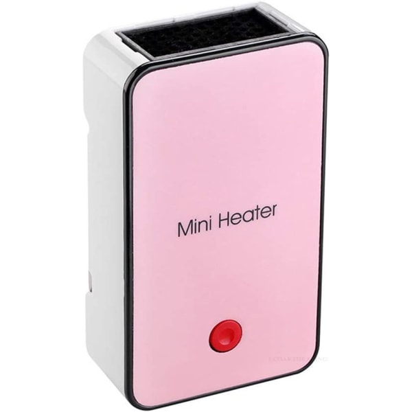 Minivarmer, bærbar lille sovesalvarmer-pink