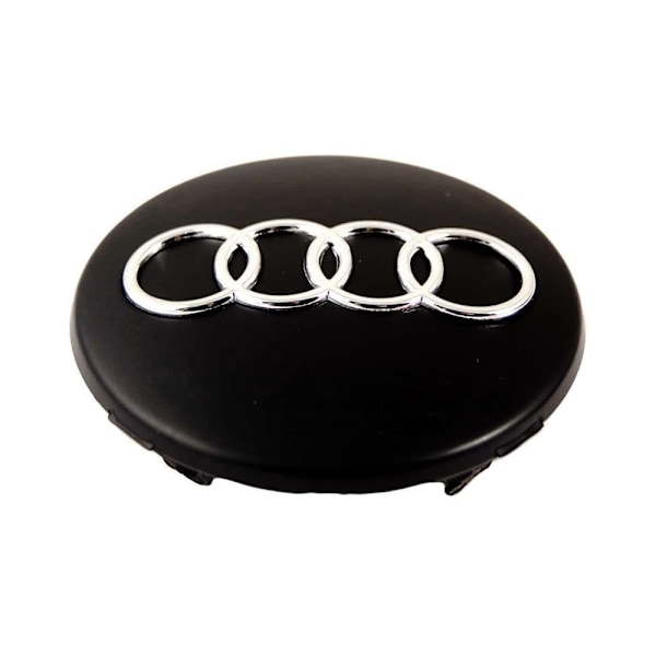 4-pak - Audi Centrumkåpor / Hjulnav Emblem - Bil 61 60 mm 61