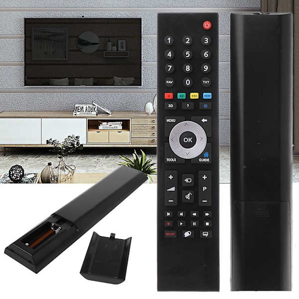 Ersättningsfjärrkontroll för GRUNDIG TP7187R Mediaspelare Tillbehör LGL Black