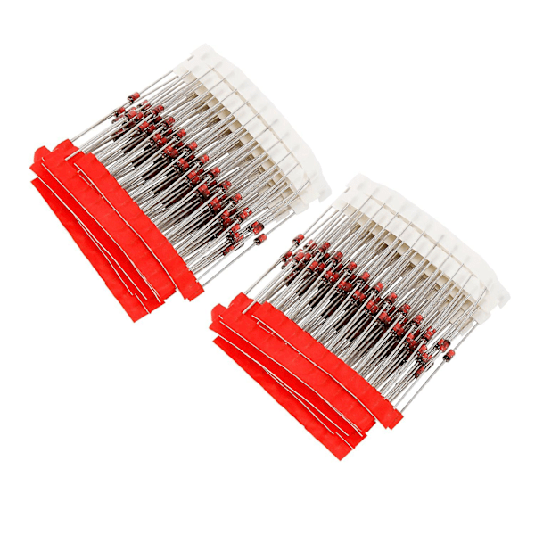 1W (3V till 33V) 250 st 25 Värden 1W Zenerdiod Blandad Kit Sortiment Set