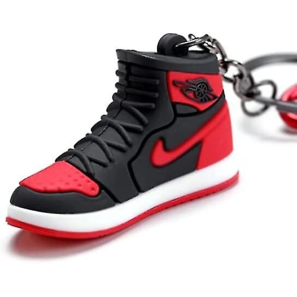 Sneaker Nøglering, 3D Mini Basketball Sko Nøgleringe Til Mænd Kvinder Børn, Mode Sport Nøgleringe Gave Til Sportselskere, Voksen, Kvinde