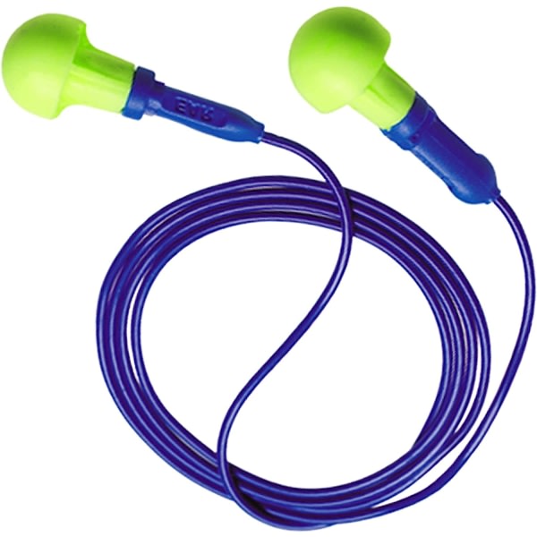 3M Push-Fit öronproppar 3M318-1005 Anti-Noise, trådbunden, plastpåse 1.