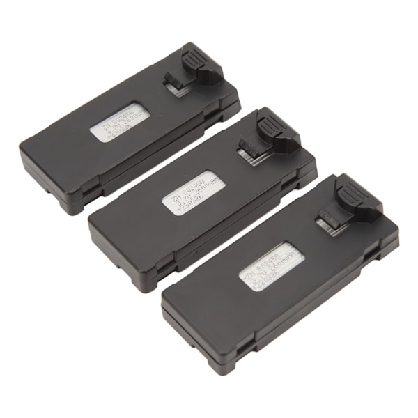 3 stk. RC Fly Litium Batterisæt til E88 E88Pro LS E525 E525Pro 3.7v 2600mah