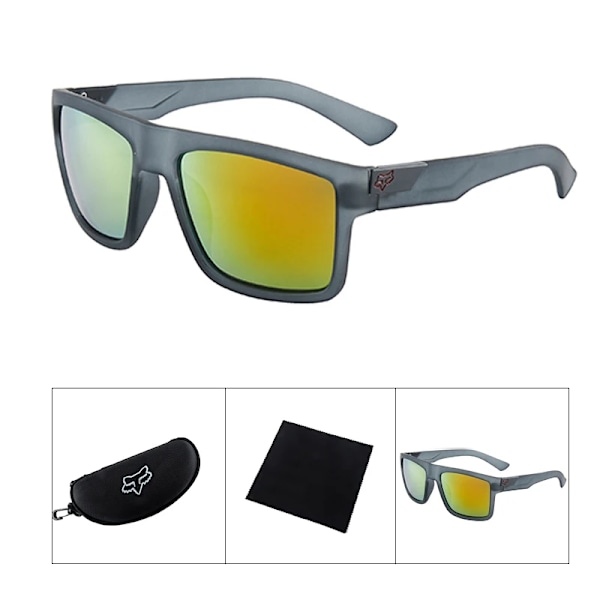 FOX Aurinkolasit Merkki Designer Naiset Ajo Aurinkolasit Vintage Retro Aurinkolasit Neliönmuotoiset Lasit UV400 Gafas T6