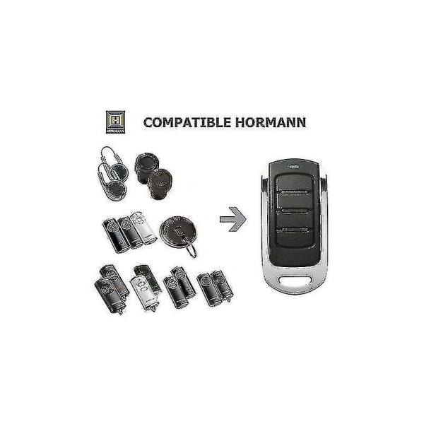 Ny Allotech Hor4 fjernbetjening kompatibel med Hormann Hsm2 868, hsm4 868, Hormann Hs1 868, hs2 868, hs4 868