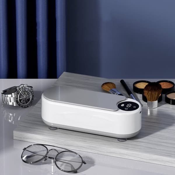 Ultralydsrenser 360° til smykker, briller, ure, tandproteser, plastik