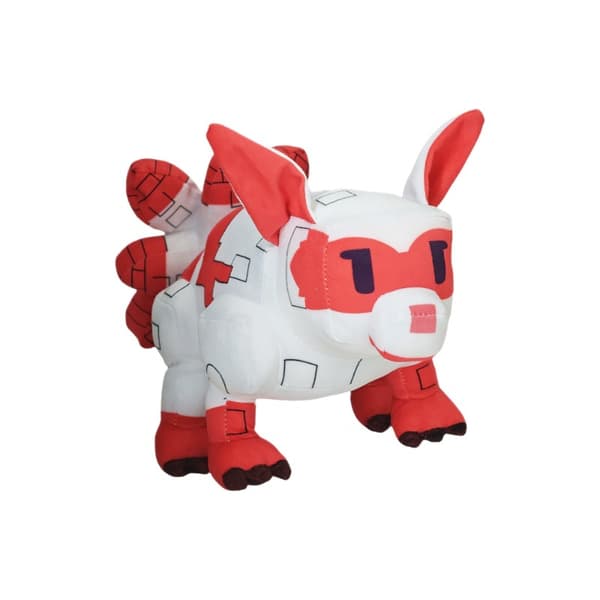 Grove a Garden Roblox plysdyr, nihalet ræv dyrefigur. Nine-tailed fox 25cm