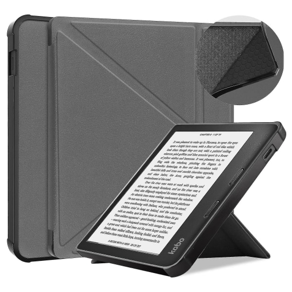 Fodral kompatibelt med Kobo Libra 2 - Bokstil Pu Läder E