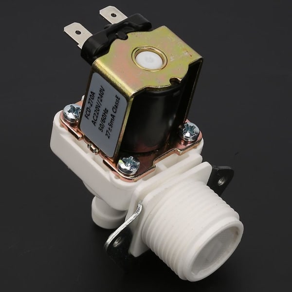 AC 220V N/C Normalt stängd typ Plast Elektrisk magnetventil för ismaskin-XF4-