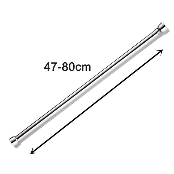 Laajennettava vaatetanko vaatekaappi vaatetanko ruostumaton teräs-FF-