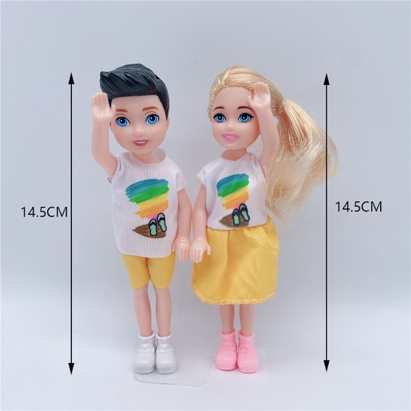 Barbie docka gravid stor mage familj 6 personer docka stor mage pr