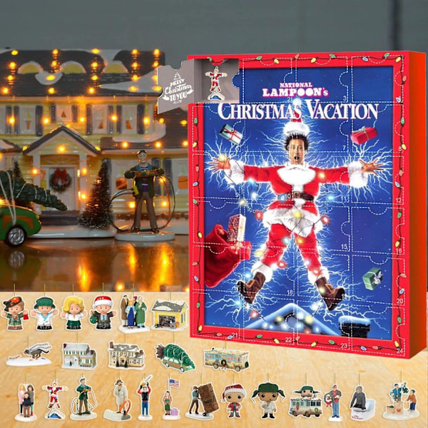 National Lampoon's Juleferie Adventskalender 2024, 24 dages julekalender, indeholder 24 gaver