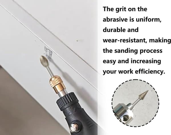Diamantfræsere 20 stk. til Dremel glas keramik sten