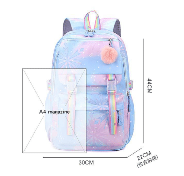 Lilo & Stitch Ryggsekk for skole, studenter, tenåringer og barn