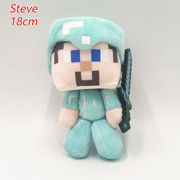 Minecraft Leksaker Speldocka STEVE-18CM STEVE-18CM Steve-18cm