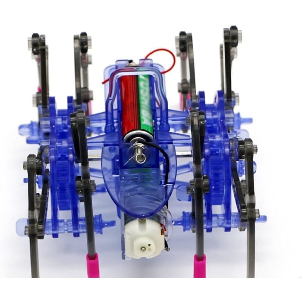 DIY Robot Kit Elektronisk spindelrobot Fysik Vetenskapssatser Motor