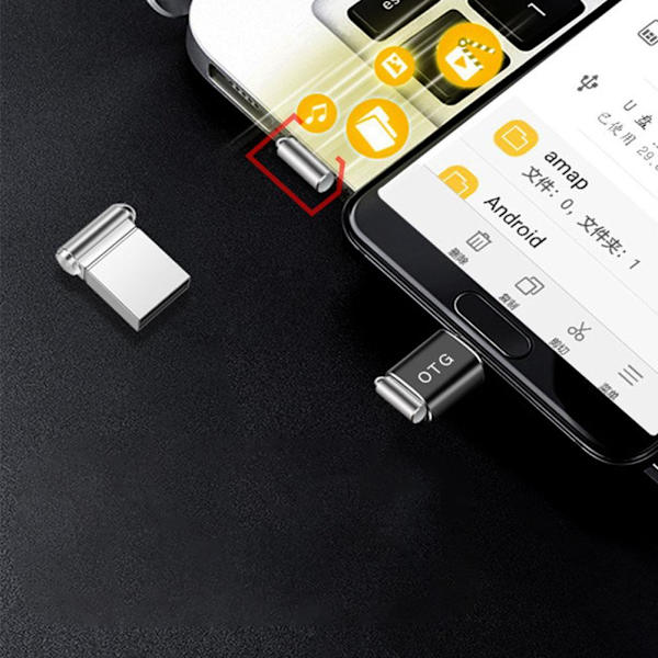 weiyufang Mini USB-muistitikku Kannettava Muistitikku Metallikynä D silverB 8GB