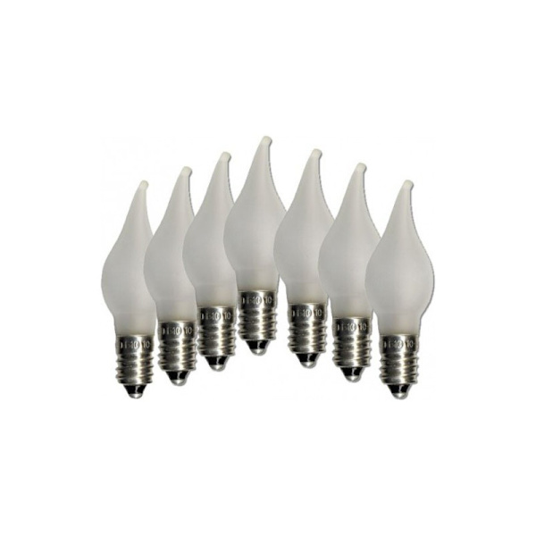 21 st LED-lampor för Adventsljusstake Elsnåla E10 Uni 10-55V