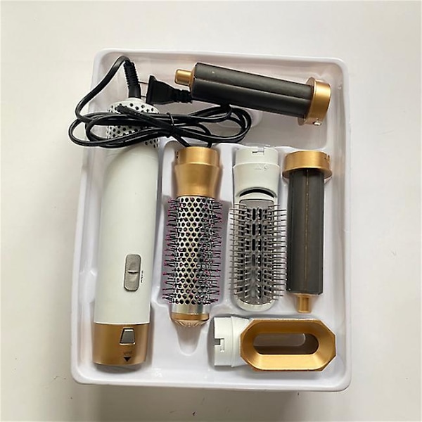 Ny 5-i-1 profesjonell multifunksjonell hårstylingverktøy med Air Styler-XF4-