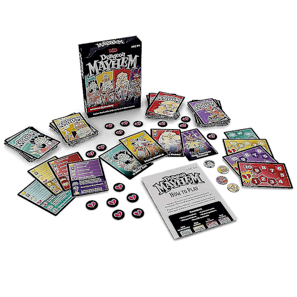 Bordskort Dungeon Mayhem Dungeons Of Chaos Full English Monster Madness Strategispel Dungeon Basics