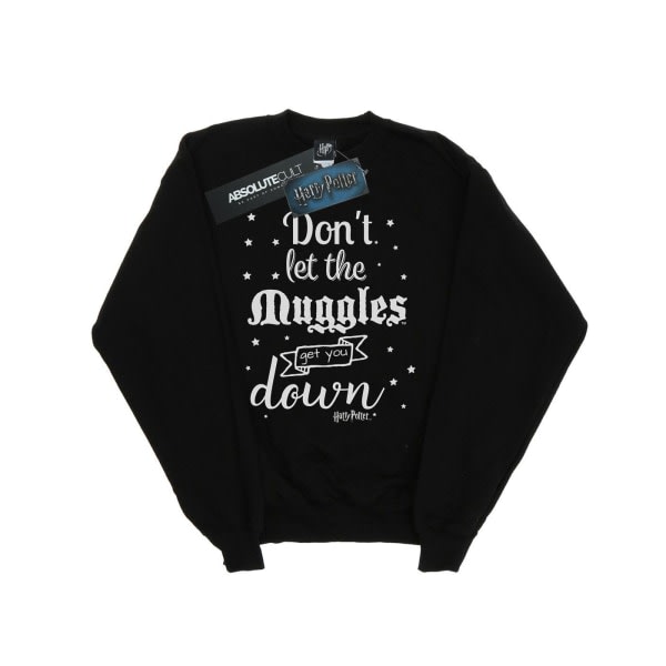 Harry Potter Girls Don't Let The Muggles Sweatshirt 7-8 år f Svart 7-8 år