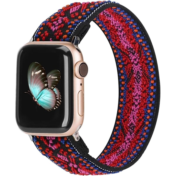 Elastisk rem kompatibel med Apple Watch Band Scrunchies