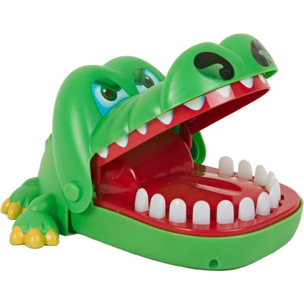 f krokodiltänder spel dinosaur bite finger spel roliga leksaker spel for barn