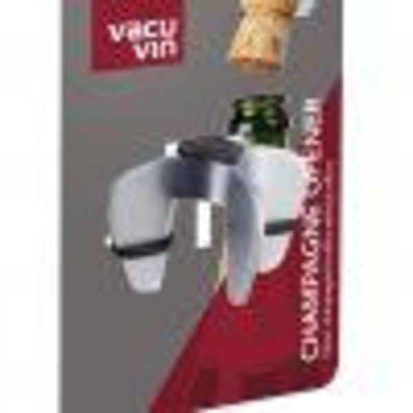 Champagneåbner - Vacuvin black