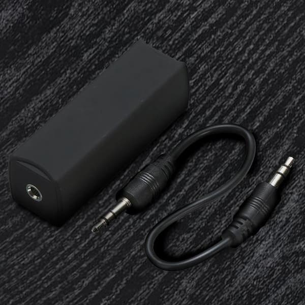 Jordsløyfe lydisolator med 3,5 mm kabel