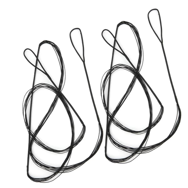 12 Strands Traditional Recurve Bowstring Polyester Replacement Accessory for Archery-FF-
