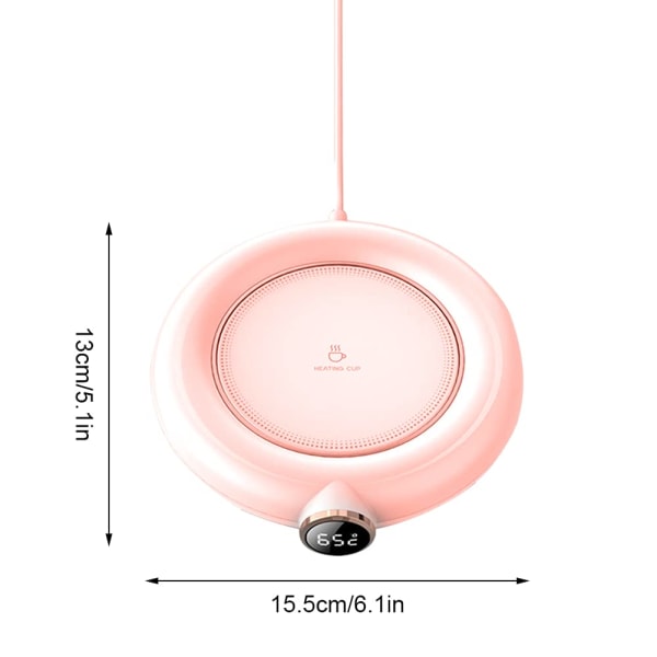 Kaffemugg varmare, automatisk avstängning USB -koppvärmare, elektrisk