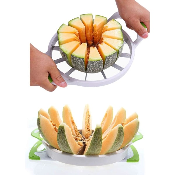 Vattenmelon slicer multifunktionell handhållen cirkulär avdelare