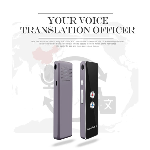 Smart inlärningsmaskinöversättare kan anslutas till Bluetooth flerspråkig översättare