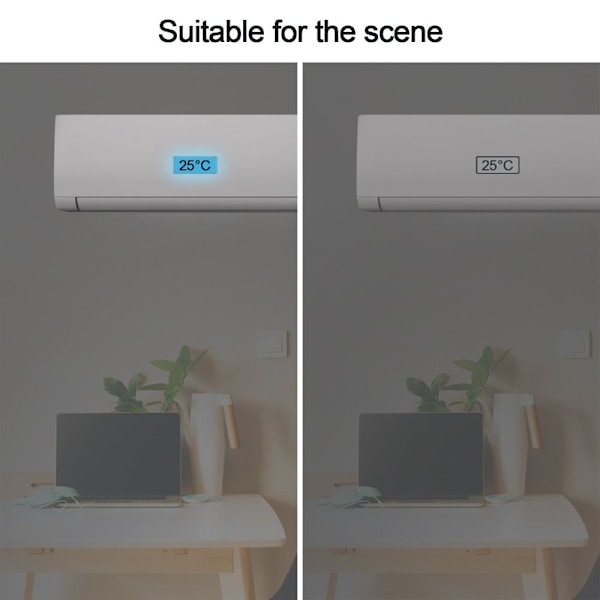 LED-lysblokkerende klistremerker Lysdemper
