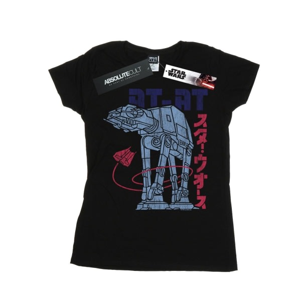 Star Wars Dam/Dam Kanji AT-AT bomull T-shirt L Svart L