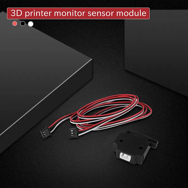 1,75 mm Filamentdetektering Stop 3D-printer Overvågning Sensor Modul