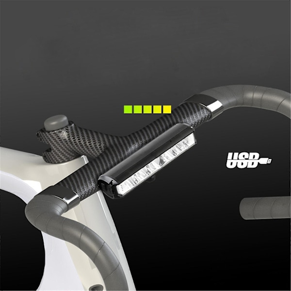 Uppladdningsbar LED-cykellampa Utomhuslykta Cykel framlampa för styre Fk（1400 lumen）-XF6-