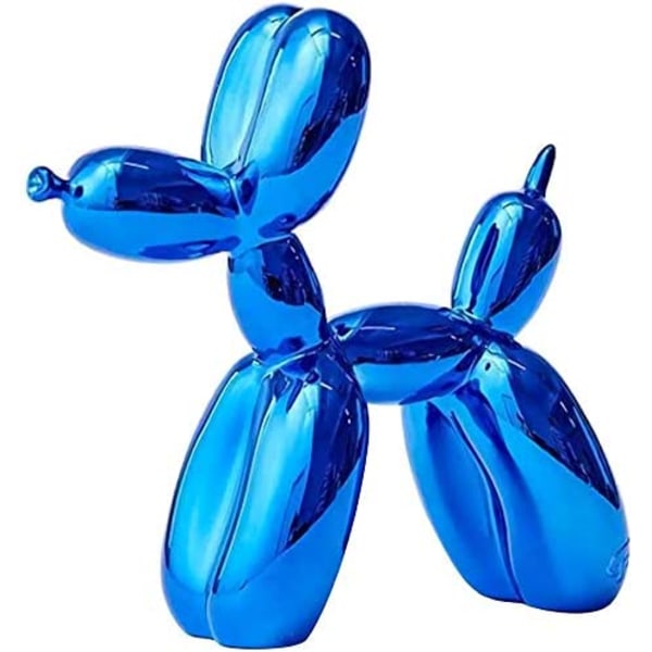 Hartsikoiran patsas ， Ballong Dog Skulptur Modern Dekorativ