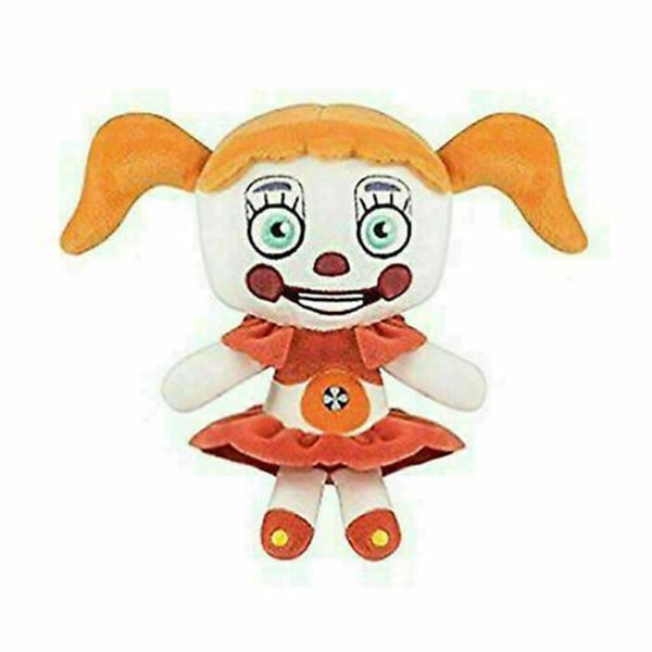 Fem Natt Hos Freddy Fnaf Horror Spill Barn Plushie Leke Plysj Dukker Gave Topp Circus Baby