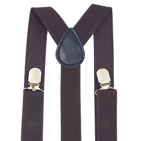 One-size Hängslen i olika färger brown