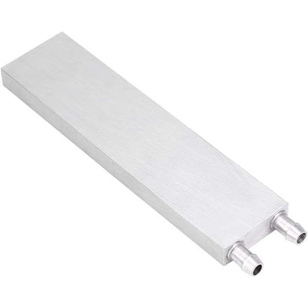 Vattenkylningsblock Cpu Vattenkylningsblock Aluminium Aluminium Cpu Kylare Vattenkylningsblock Flytande vattenkylare Kylfläns 40 * 120 * 12Mm (40 *