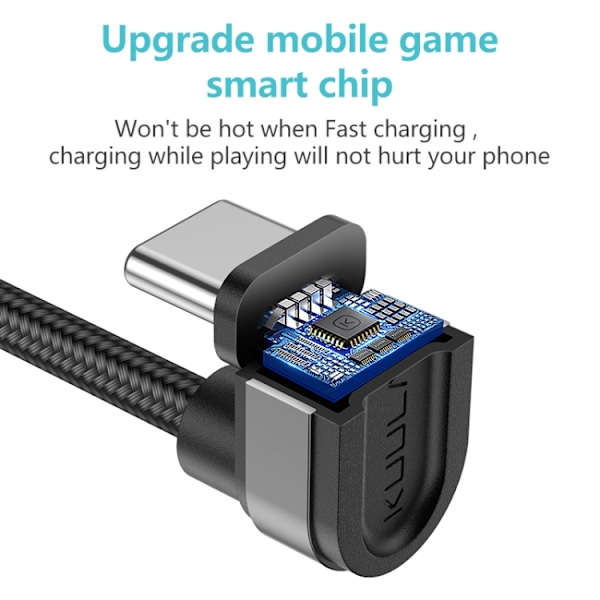 USB Type-C Hurtigladekabel - 2m