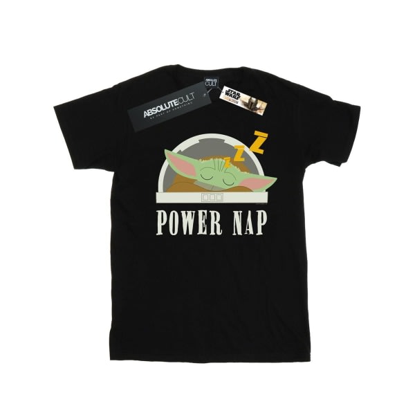 Star Wars Herre The Mandalorian Power Nap Child T-Shirt 5XL Sort 5XL