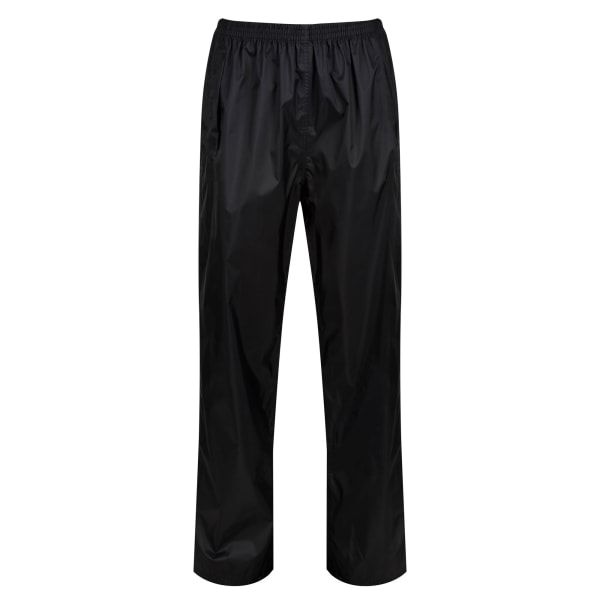 Regatta Womens/Ladies Pro Waterproof Packaway Over Pants 12 Black 12 UK