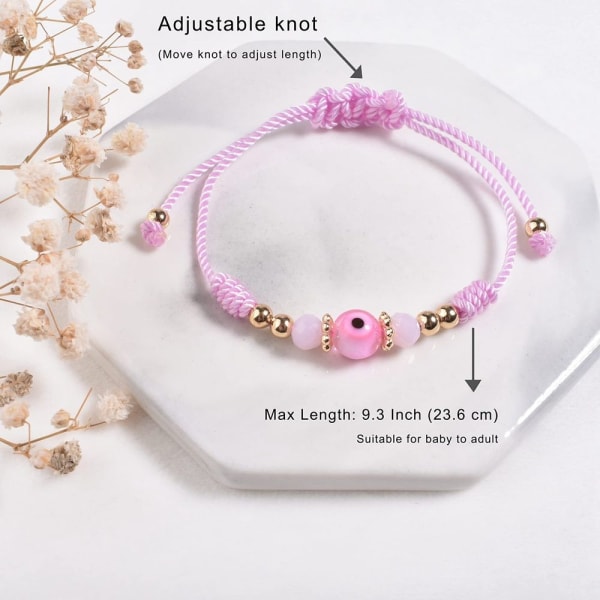 Ondt Øye Armbånd Rep Armbånd Rosa pink