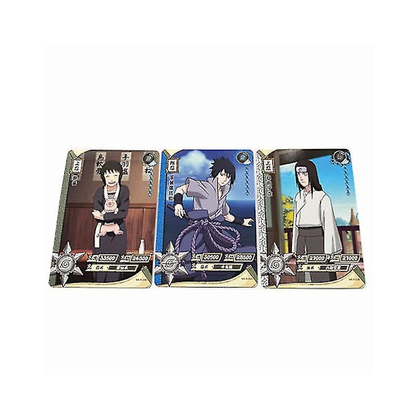 Nya Anime Naruto-kort Naruto Sasuke Hobby Collection Sällsynta spel Samlarkort Figur Kakashi Barnpresent Leksaker Tw