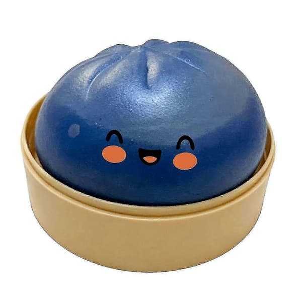 Dumpling Squishy Mystery, 4 tommer Jumbo Dumpling Stressbold Blød Klemme Dekompression Dej til Voksne Ny D