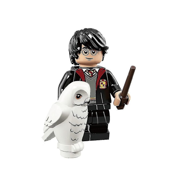 8 stk/sæt Harry Potter figurer Minifigur Monteret Mini Byggesten Legetøj Gave Hjemindretning-xh  (FMY)