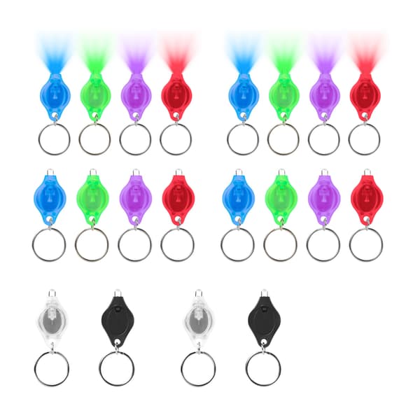 20 kpl Mini Avaimenperä Mini LED Taskulamppu Avaimenperävalo Soihtu-XF4-